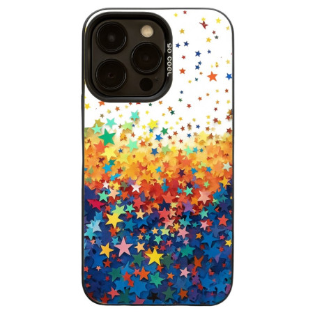 Coque iPhone ECO – Plein d'étoiles, Transparent
