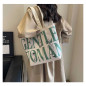 Sac à bandoulière en toile ECO – 33 x 44 x 13 cm vert foncé Sac à bandoulière en toile ECO – 33 x 44 x 13 cm vert foncé