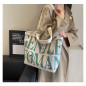 Sac à bandoulière en toile ECO – 33 x 44 x 13 cm vert foncé Sac à bandoulière en toile ECO – 33 x 44 x 13 cm vert foncé
