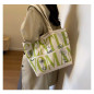 Sac à bandoulière en toile ECO – 33 x 44 x 13 cm vert clair Sac à bandoulière en toile ECO – 33 x 44 x 13 cm vert clair