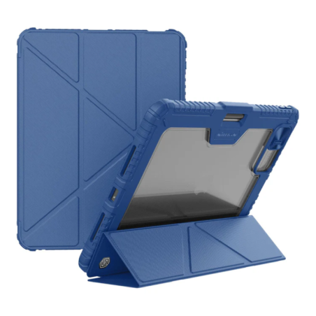 Coque de Protection pour Apple iPad - Nillkin Bumper Pro - Multi-angle folding style - Bleu