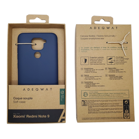Etui ADEQWAT pour Xiaomi Redmi Note 9 Eco Des | Smarty Paris