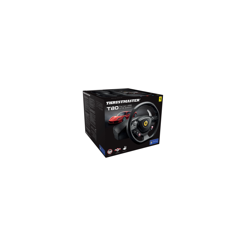 Volant Thrustmaster + Pedalier T80 Ferrari 488 Gtb Edition