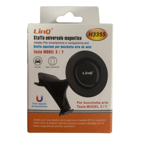 Support magnétique Tesla 3 Y LinQ H3355 | Smarty