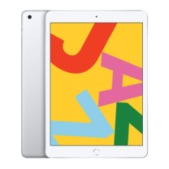 iPad 10.2" (7e Génération) 128 Go Wi-Fi Argent - Grade A (TVA Sur Marg
