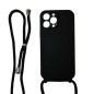 ECO Silicone Case with Neck Strap – iPhone 7 to 17 Pro Max