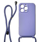 ECO Silicone Case with Neck Strap – iPhone 7 to 17 Pro Max