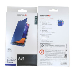 Étui ESSENTIELB Galaxy A31 bleu | Smarty