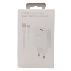 HONOR 66W USB-C wall charger white | Smarty Paris