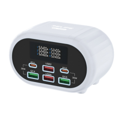 Chargeur Intelligent 6 Ports RELIFE RL-309U - | Smarty Paris