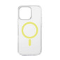 Transparent MagSafe Case Next Mobile – iPhone 15 Plus Yellow