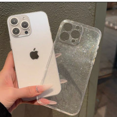 Glitter clear iPhone case | Smarty Paris