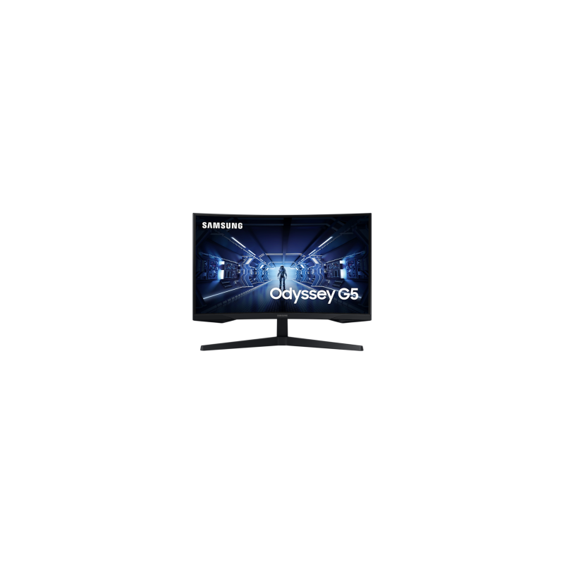 Écran Gaming Incurvé Samsung Odyssey G5 LC27G54TQWUXEN 27" QHD - 2560 x 1440 - Reconditionné avec Chargeur Câble