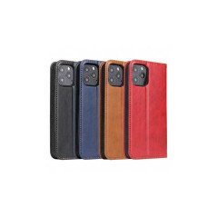 Étui portefeuille Mayline Samsung Note rouge