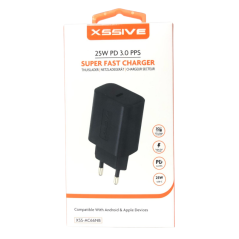 25W USB-C charger XSSIVE XSS-AC66NB | Smarty