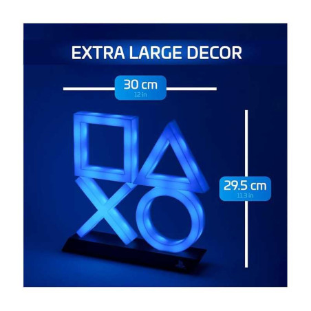 Lampe USB décorative à LED Paladone PlayStation 5 avec mode 