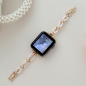 Apple Watch Band ECO Oval Beads – Gold and White
