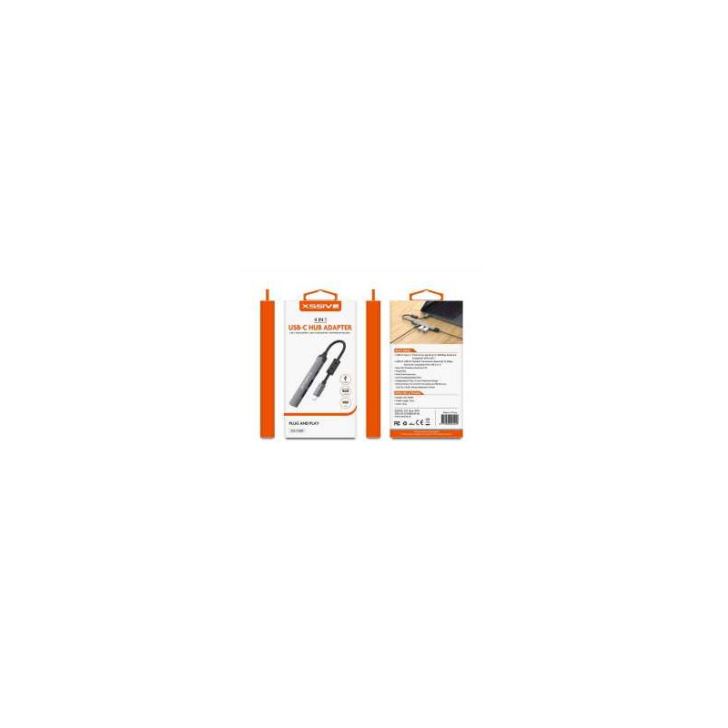 Adaptateur HUB USB-C XSSIVE XSS-HUB9 Adaptateur HUB USB-C XSSIVE XSS-HUB9