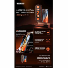 Verre trempé REMAX ES-01 iPhone 15 à 17