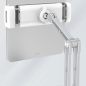 Support téléphone/tablette ECO T650 – rotatif 360°, 15,5 x 15,5 x 25 cm Argent