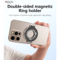 Phone Holder YESIDO C229 – foldable ring, dual-side, strong magnet, black