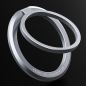 Phone ring holder Techmade – Silver Phone ring holder Techmade – Silver