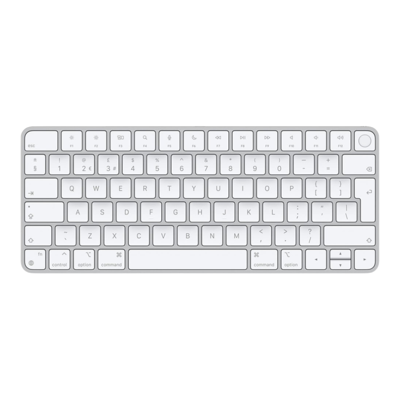 Clavier Bluetooth Magic Keyboard avec Touch ID - Anglais QWERTY MK293BX/A - Argent (Apple) — Apple · Smarty Paris 18e