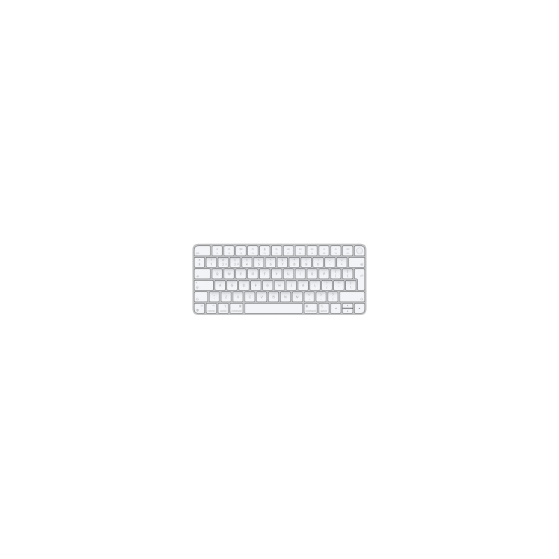 Clavier Bluetooth Magic Keyboard avec Touch ID - Anglais QWERTY MK293BX/A - Argent (Apple)