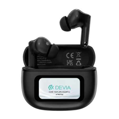 In-Ear Wireless Earbuds Devia TWS Pro7 EM421 – AI Translation Gray