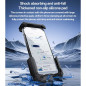 Support téléphone moto Yesido C331 – étanche noir Support téléphone moto Yesido C331 – étanche noir