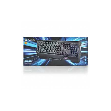 Clavier Filaire USB NGS GKX-450 Français AZERTY Avec 19 Touches Multim