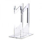 Support de contrôleur de jeu ECO en acrylique – Double rangement transparent Support de contrôleur de jeu ECO en acrylique – Double rangement transparent