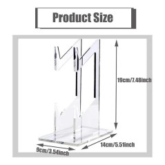 Support manette acrylique double rangement | Smarty