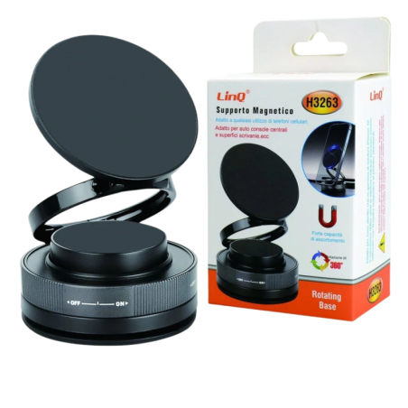 Support voiture magnétique pour téléphone LinQ H3263