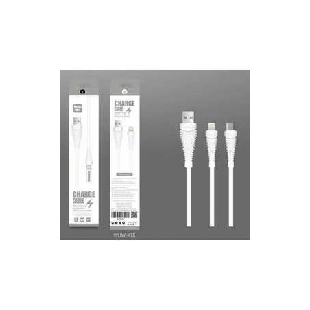 Câble Smartphone Apple / Type C / Micro (WUW-X76) - Informatiques Ref