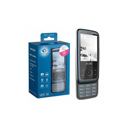 ECHO Slide Noir + Carte Sim BOUYGUES 10€ inclus - Informatiques Réf. T1