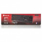 Ensemble Souris et Clavier NGS Euphoria Kit French Sans Fil 2.4 GHZ Français AZERTY - Noir