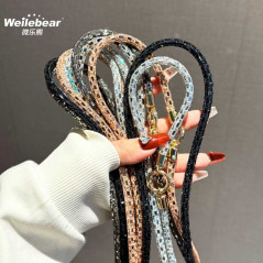 ECO multicolor crystal phone strap | Smarty Paris