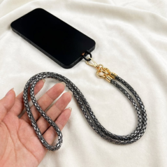Lanière téléphone ECO cristal gris | Smarty Paris