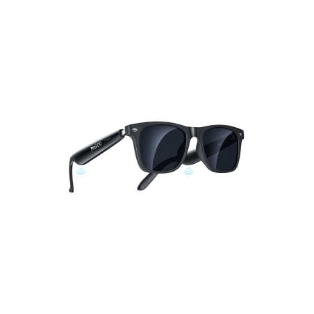 Lunettes intelligentes Bluetooth avec appels mains libres et longue autonomie pour sport et cyclisme Yesido IO38 – Noir | Smarty