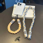 Phone Lanyard ECO – 2-in-1 Ponytail Style Two-Tone