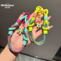 Phone Wrist Strap ECO – Braided Dopamine Style Girl Motif