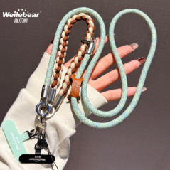 ECO Braided Two-Tone Phone Necklace | Smarty