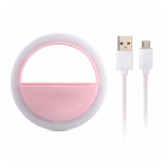 Anneau lumineux selfie LED à piles AAA | Smarty