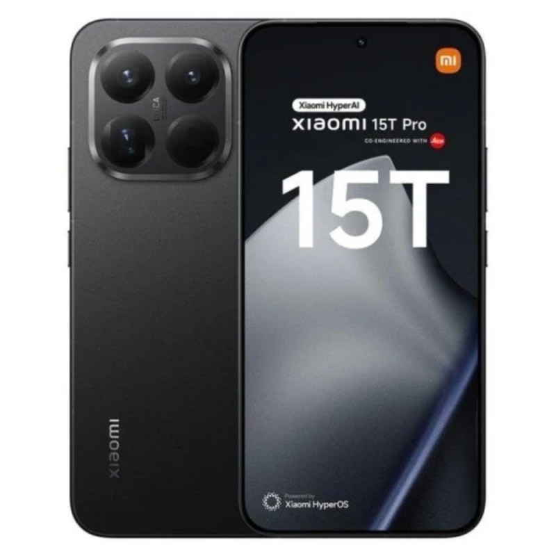 Xiaomi Smartphone 15T Pro 5G – 12GB/1TB Black