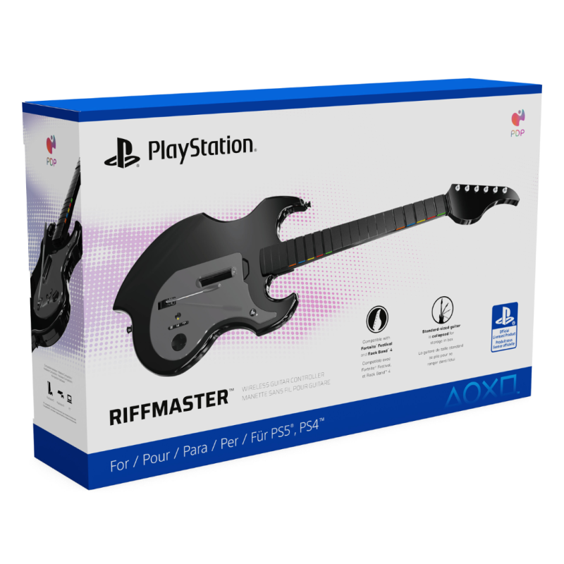 Guitare sans fil PDP Gaming Riffmaster – PS5/PS4/PC