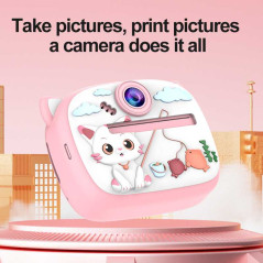 Appareil photo instantané enfant Lapin bleu | Smarty