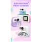 Kids Instant Print Camera Mayline – 12MP 1080p Pink Unicorn Kids Instant Print Camera Mayline – 12MP 1080p Pink Unicorn
