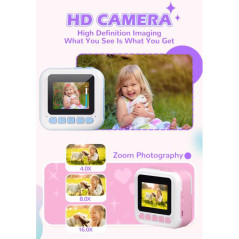 Kids instant print camera Pink Unicorn | Smarty