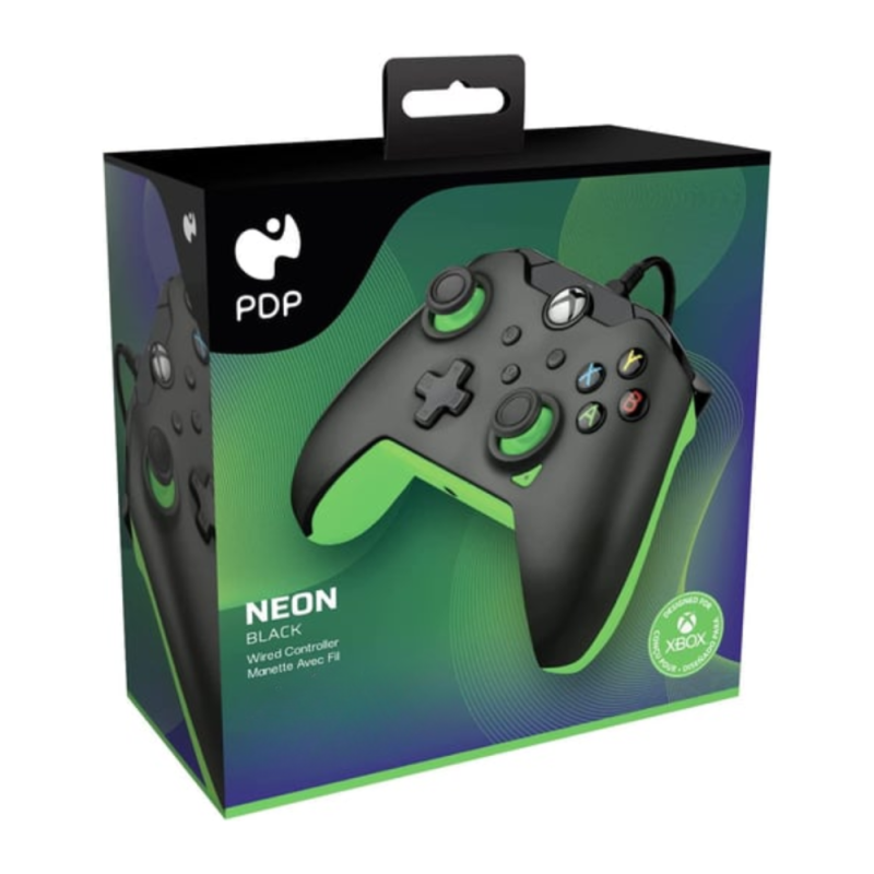 Wired Controller PDP Gaming NEON – Xbox Series X/S & PC Black 049-012-GG Wired Controller PDP Gaming NEON – Xbox Series X/S & PC Black 049-012-GG